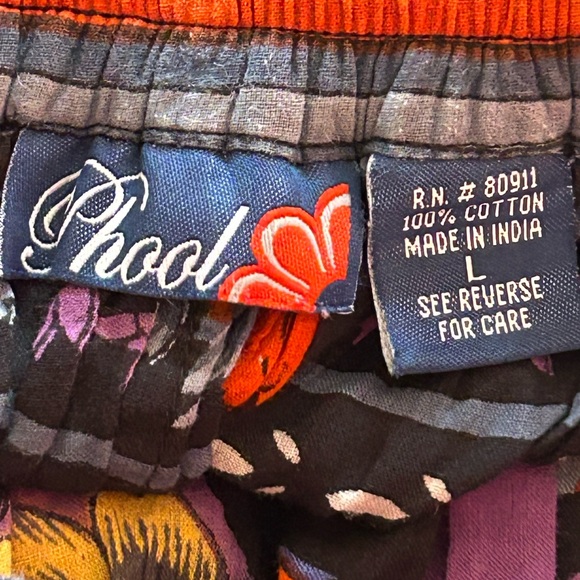 Phool Multicolor Floral Boho Maxi Skirt Size L - Picture 3 of 6